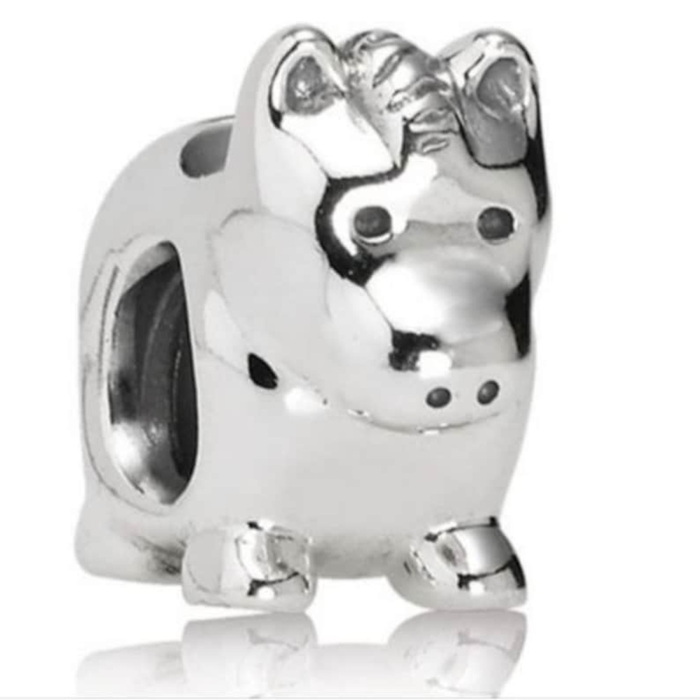 Pandora Retired Sterling Silver Horse charm